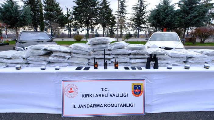 İçişleri: Kırklareli'nde 86,5 kilo skunk ele geçirildi -1