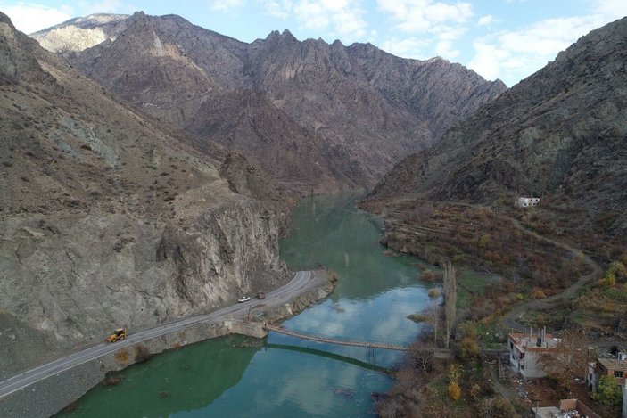 Yusufeli Barajı'nda su yüksekliği 41 metreye ulaştı -1