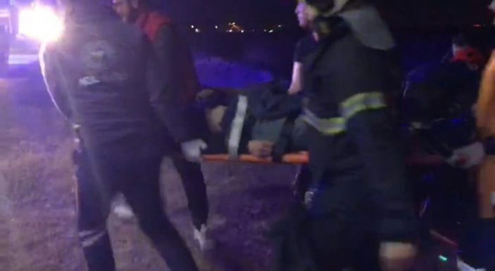 Aksaray'da otomobil, sulama kanalına uçtu: 1 ölü, 1 yaralı     -3