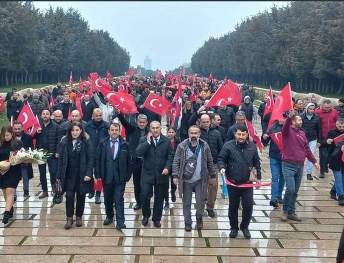 Ankara'da staj sigortası mağdurları eylem yaptı -2