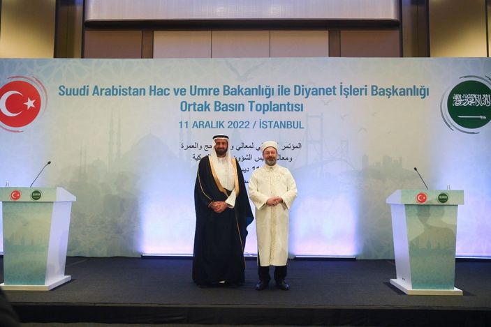d Diyanet İşleri Başkanı Erbaş: Ocak ayı içerisinde Cidde’de hac protokolü imzalayacağız -5