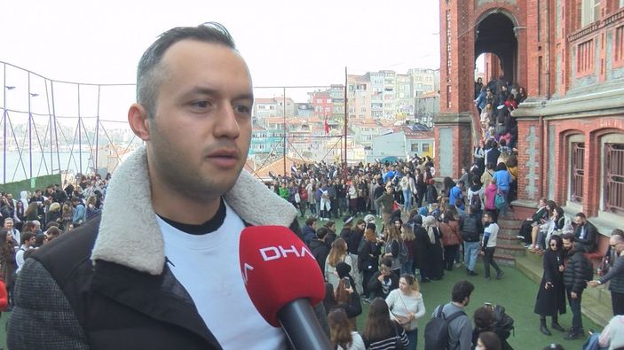 d Havadan fotoğraflarla // İstanbul buraya akın etti; Kırmızı Mektep'te 'yeni yıl' kuyruğu -9