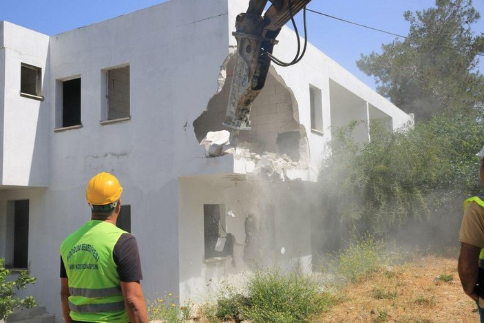 Bodrum’da 1 yılda 210 kaçak yapı yıkıldı -5