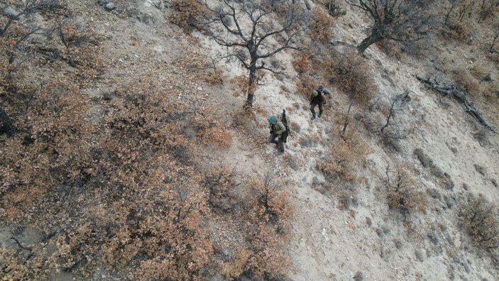 Dron ile tespit edilen kaçak avcılara para cezası -5