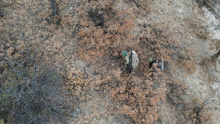 Dron ile tespit edilen kaçak avcılara para cezası -2