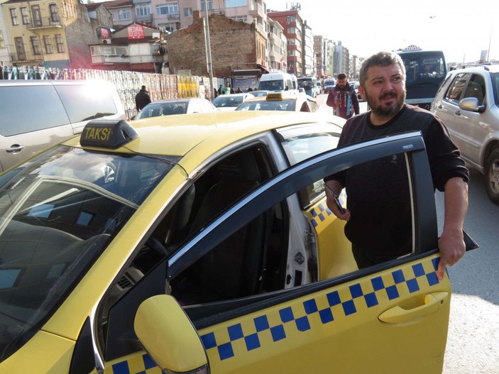 Kadıköy'de emniyet kemeri takmayan taksicilere ceza -1
