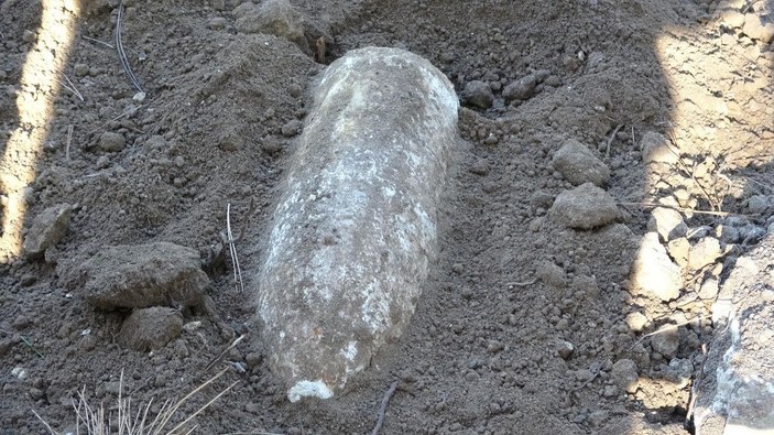 Çanakkale Savaşı'ndan kalma patlamamış top mermisi imha edildi