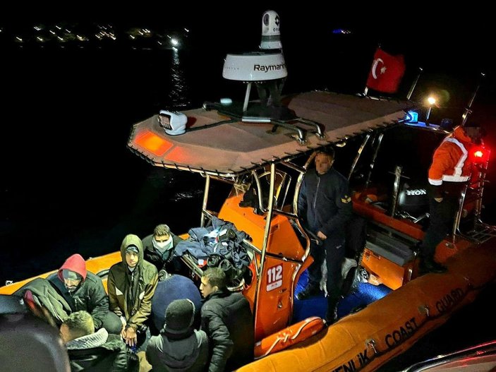 Bodrum açıklarında 32 kaçak göçmen yakalandı, 16 kaçak göçmen kurtarıldı -1