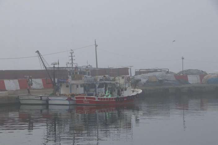 Tekirdağ'da yoğun sis; balıkçılar denize açılamadı -5