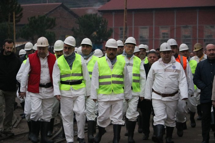 Amasra Maden Kazasını Araştırma Komisyonu, maden ocağına girdi -3