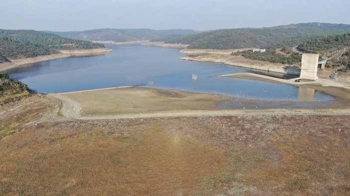 Alibeyköy Barajı son 10 yılın en düşük seviyesinde -6