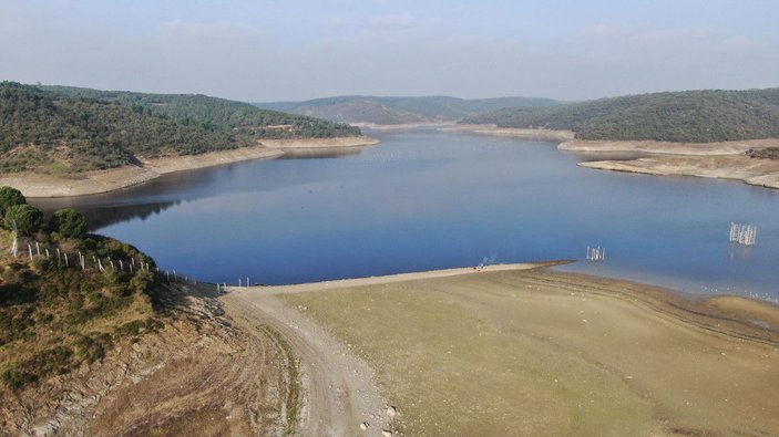 Alibeyköy Barajı son 10 yılın en düşük seviyesinde -4