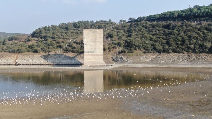 Alibeyköy Barajı son 10 yılın en düşük seviyesinde -5