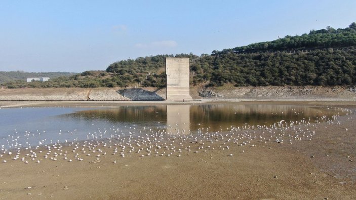 Alibeyköy Barajı son 10 yılın en düşük seviyesinde -9