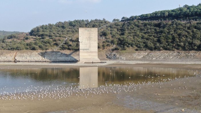 Alibeyköy Barajı son 10 yılın en düşük seviyesinde -10