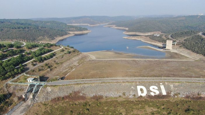 Alibeyköy Barajı son 10 yılın en düşük seviyesinde -1
