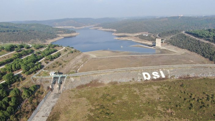 Alibeyköy Barajı son 10 yılın en düşük seviyesinde -2