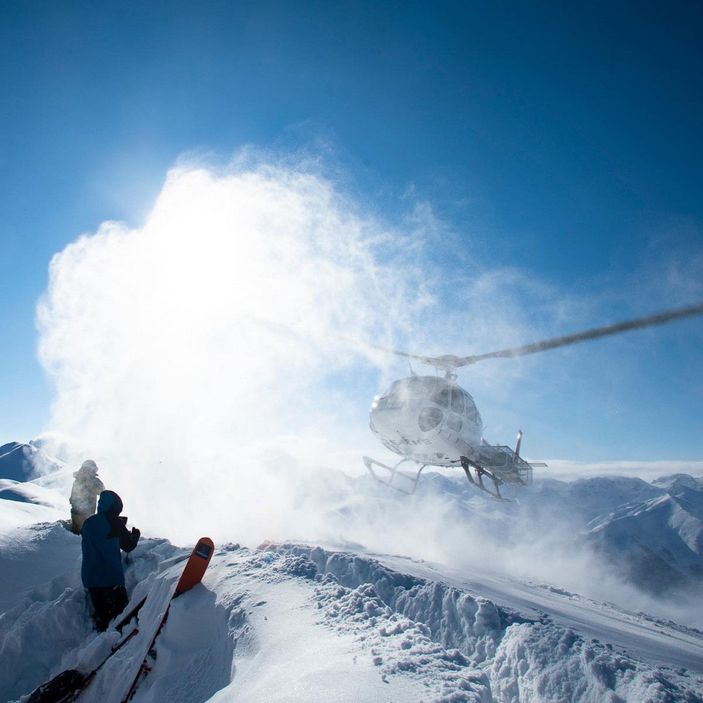 Kaçkar Dağları'nda 'heliski' heyecanına kar ve fırtına engeli -3