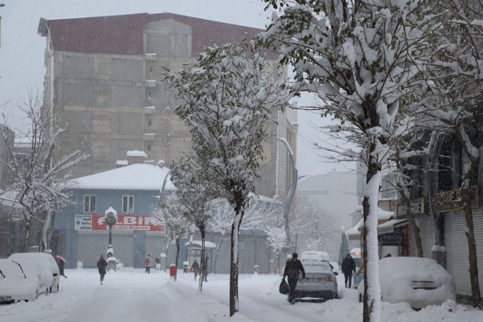 Van'da kar yağışı; 3 ilçede taşıma kapsamındaki okullar tatil -9