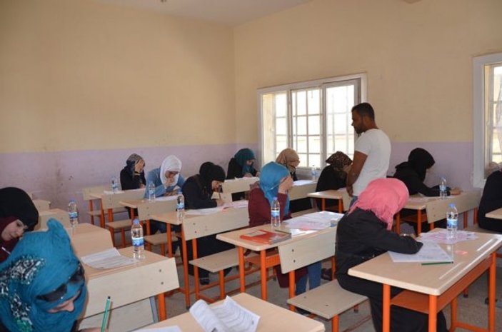 Harran Üniversitesi Suriye’de YÖS sınavı yaptı