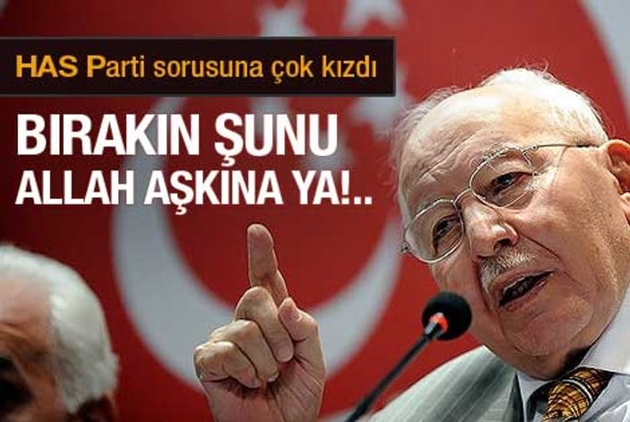 Ahmet Hakan'dan Erbakan'a zeka cevabı