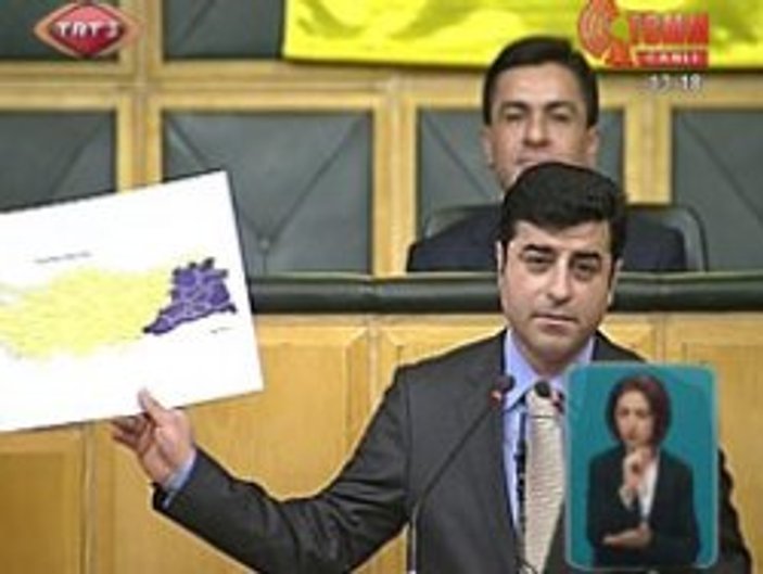 BDP Başkanı: Kürdistan haritası değil..