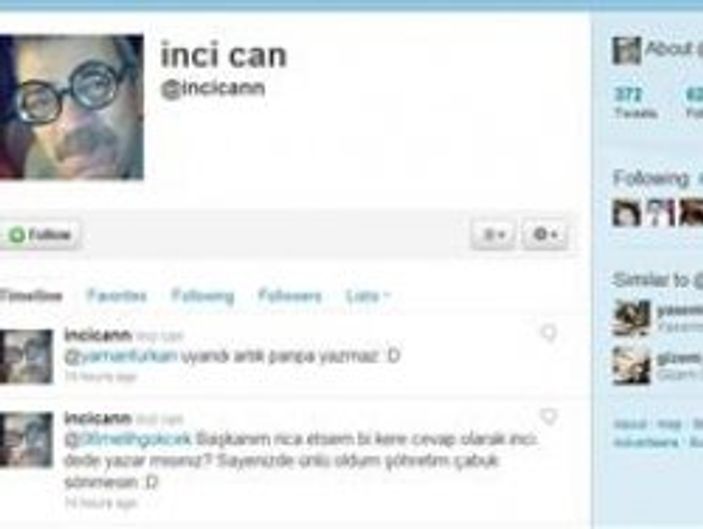 Melih Gökçek Twitter'da İnci Sözlük'ün oyununa geldi