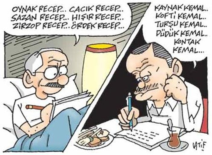 Başbakan ve Kılıçdaroğlu'nu kızdıracak karikatür