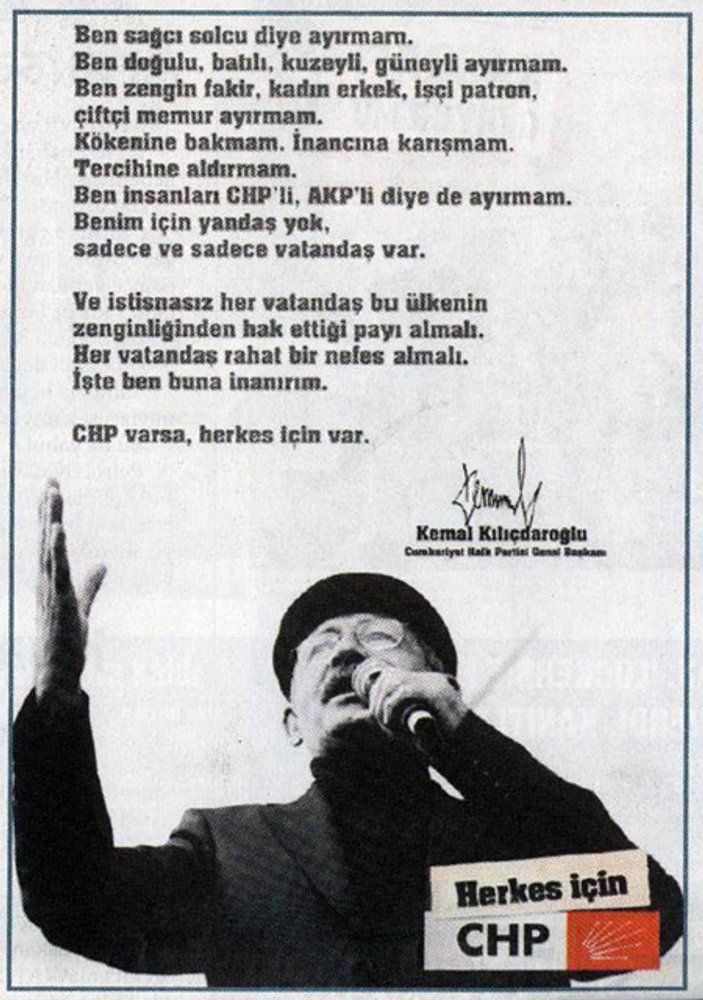 CHP'nin yeni seçim sloganı belli oldu