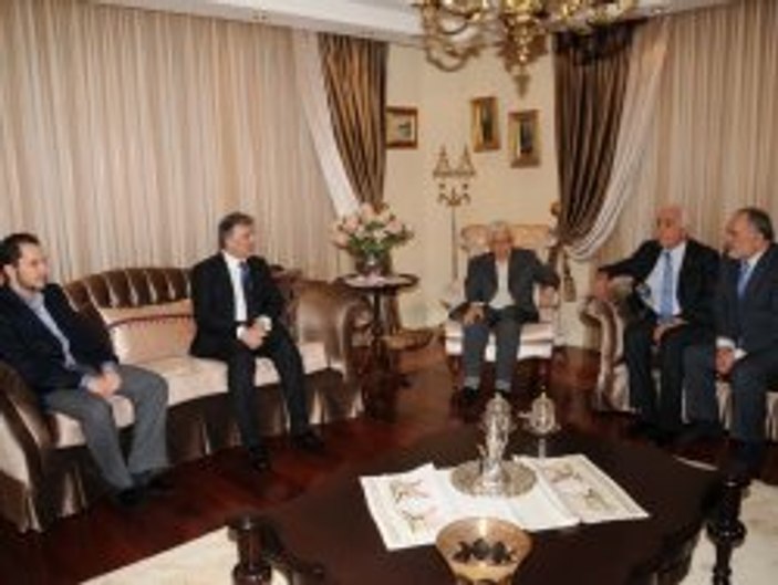 Gül ve Kılıçdaroğlu'ndan Erbakan ailesine taziye ziyareti