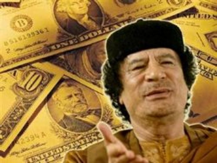 Kaddafi ve ailesinin hesapları donduruldu