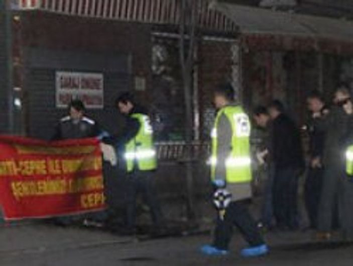 İstanbul'da bombalı pankart paniği