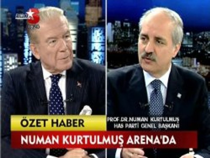 Kurtulmuş Arena'da AK Parti'yi eleştirdi