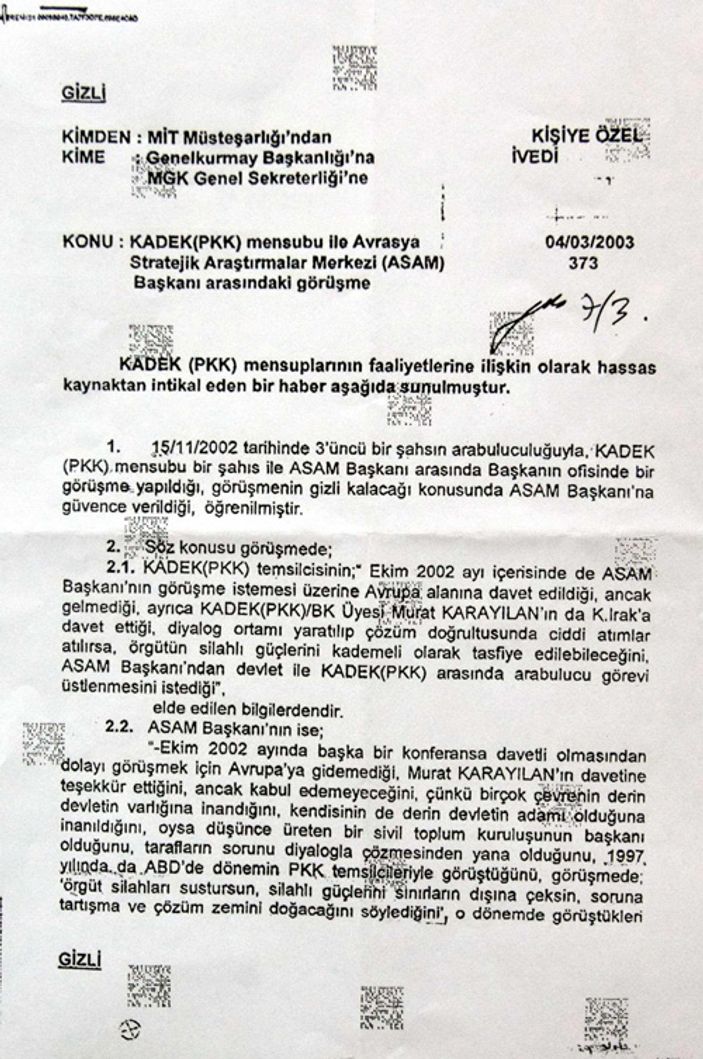 PKK ile iki kez masaya oturan MHP'li