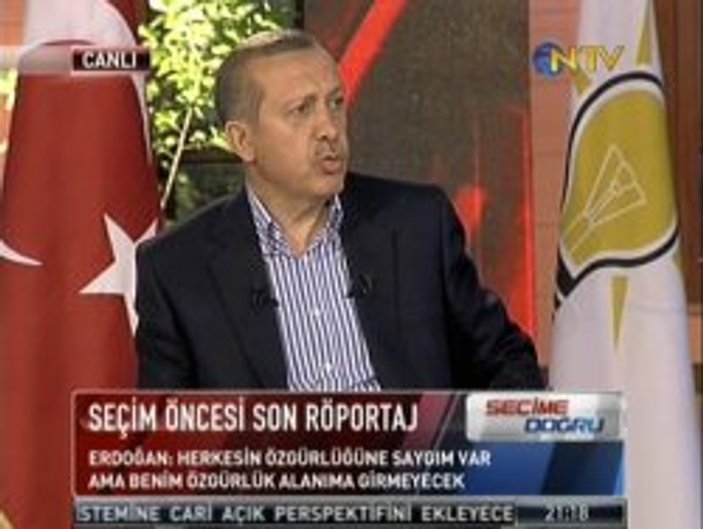 Erdoğan NTV'ye reklam arası verdirmedi