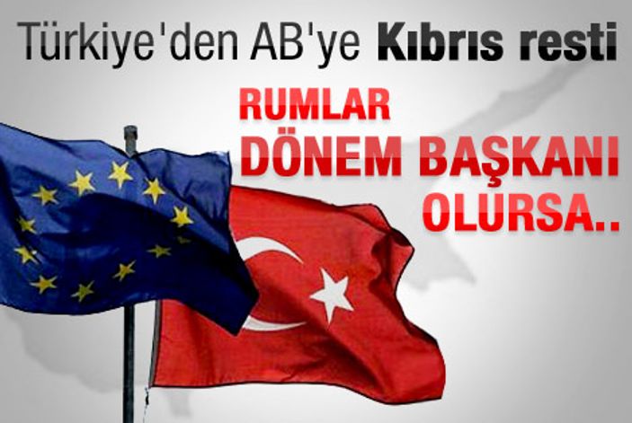 AB'den Davutoğlu'na yanıt geldi