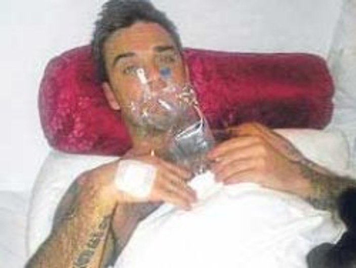 Robbie Williams zehirlendi