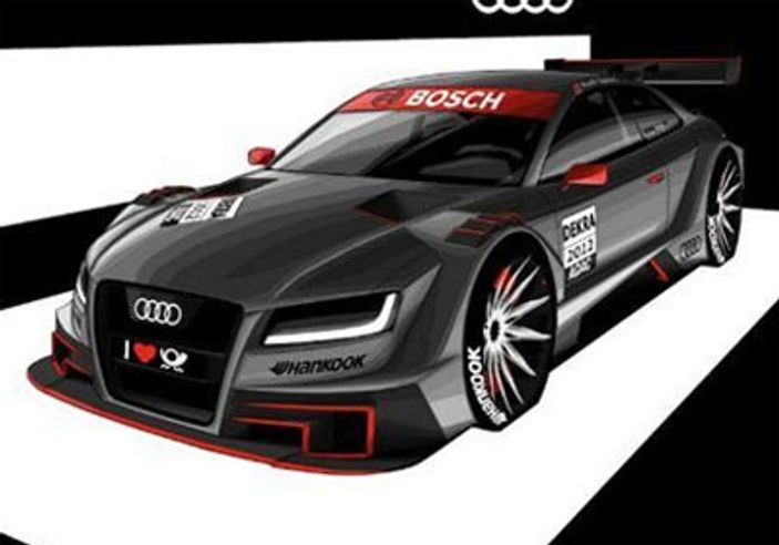 İşte Audi A5'in yarış versiyonu