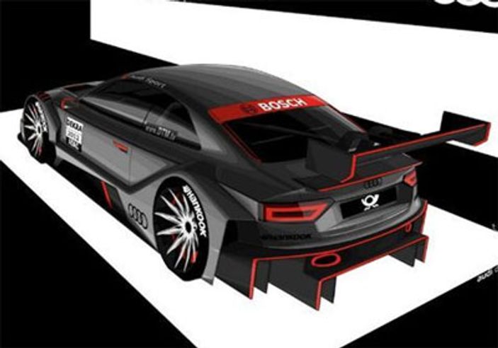 İşte Audi A5'in yarış versiyonu