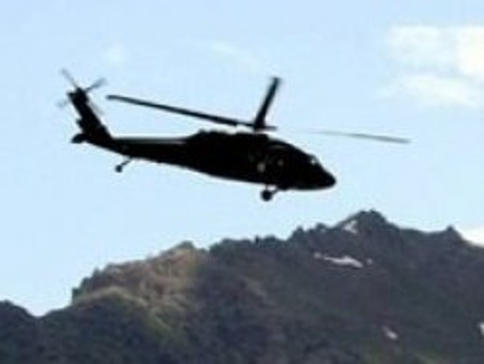 Nevşehir'de askeri helikopter düştü