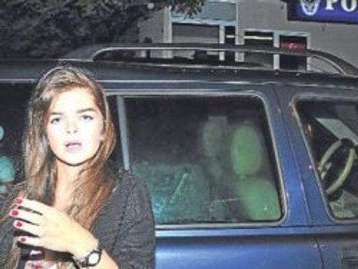 Pelin Karahan polise sığındı