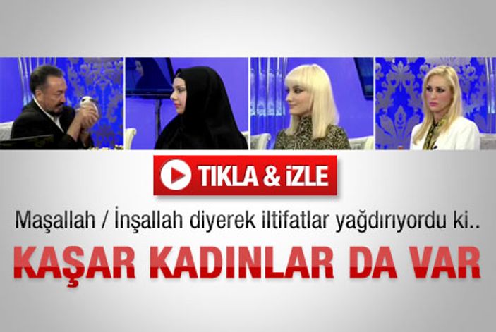 Adnan Oktar'dan kaşar kadın açıklaması - İzle