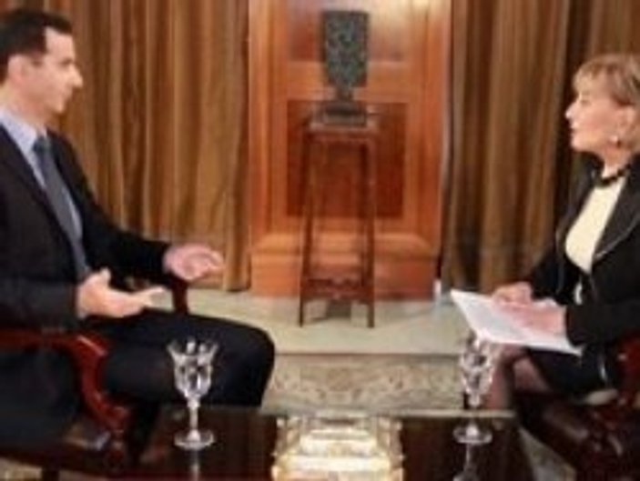 Suriye: ABD televizyonu Esad'ın mülakatını tahrif etti