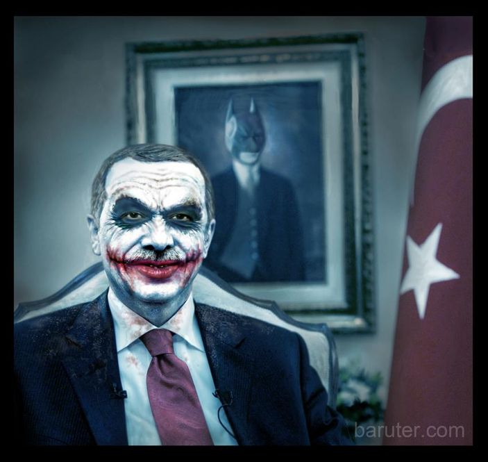 Jokerli Atatürk'lü Erdoğan karikatürü kızdıracak