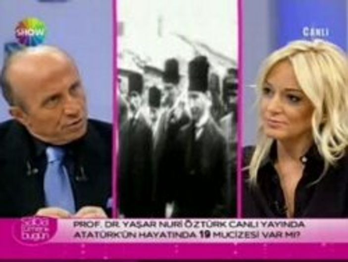 Yaşar Hoca Saba Tümer'le Bugün'de çok sinirlendi