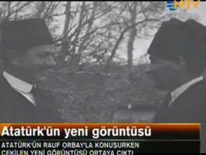 90 yıl sonra yayınlanan Atatürk görüntüleri