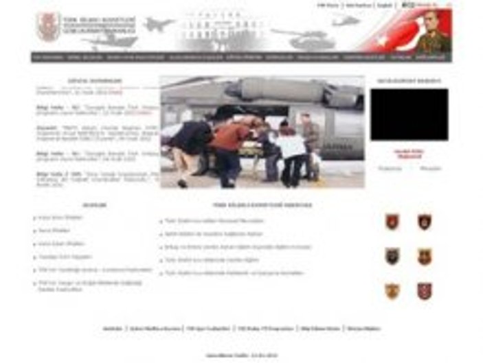 TSK'nın internet sitesi yenilendi