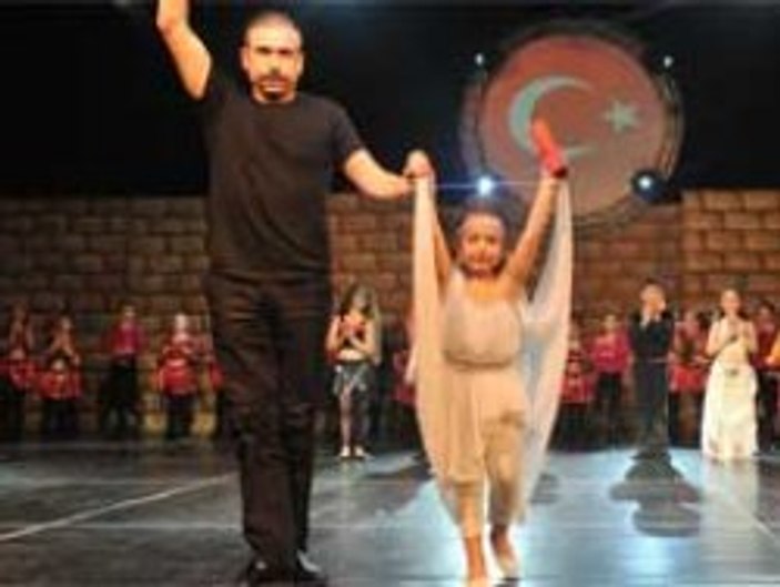 Küçük dansçılar hafta sonu sahnede