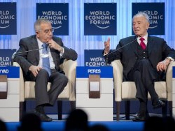 Davos’ta İsrail ve Filistin arasında barış rüzgarları