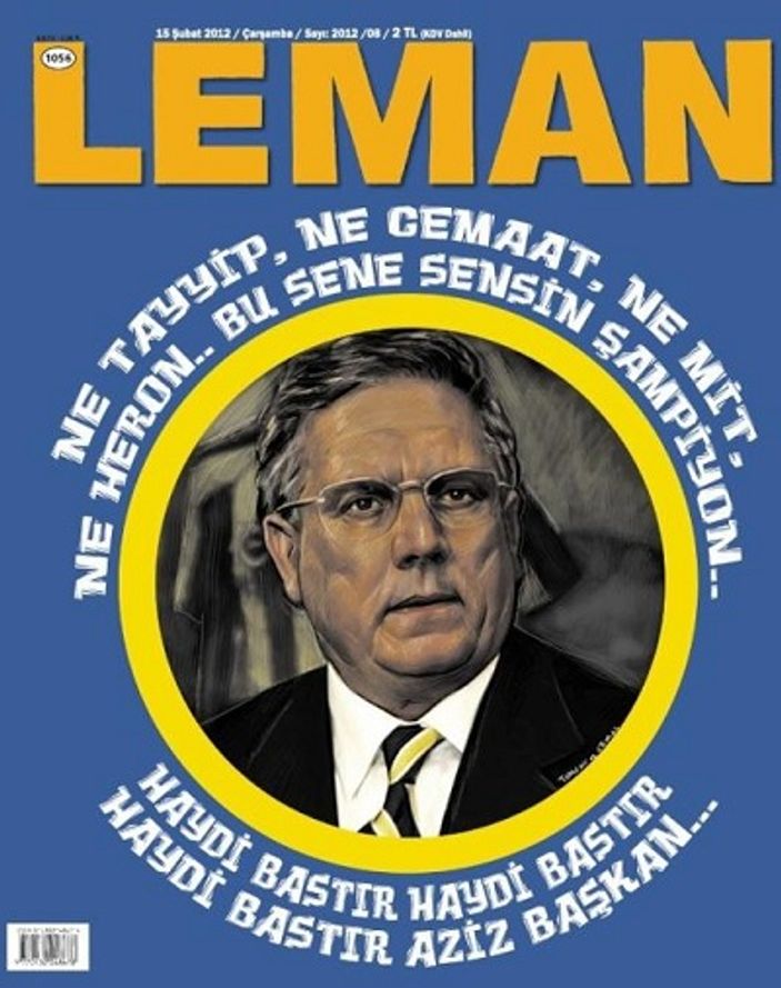 Leman Aziz Yıldırım'ı kapak yaptı